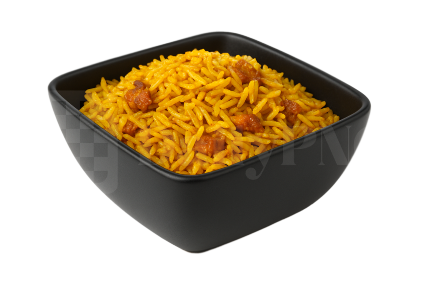 Saffron Rice with Meat Transparent PNG
