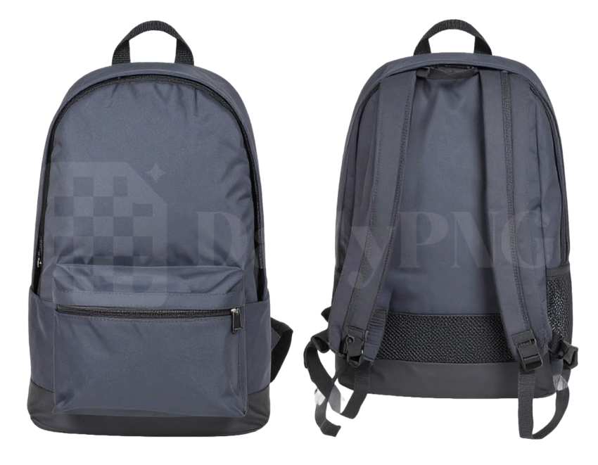 Simple Backpack PNG, Transparent