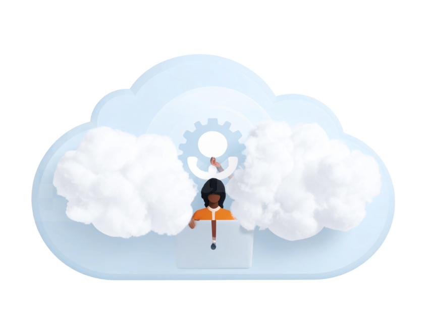 Cloud Computing Illustration