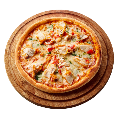 Chicken Pizza PNG - Transparent