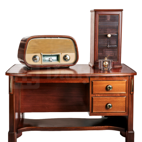intage Desk Set PNG - Transparent