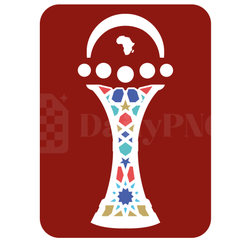 CAF 2025 Red Logo - PNG