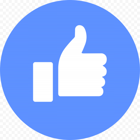 Facebook Like Transparent Background