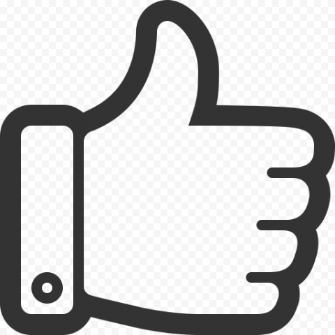 Thumbs UP Transparent PNG