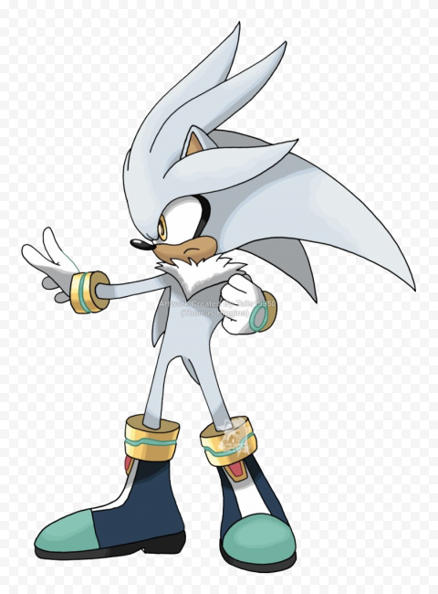 Silver The Hedgehog PNG HD