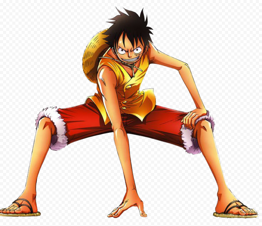 Character One Piece Luffy PNG File
