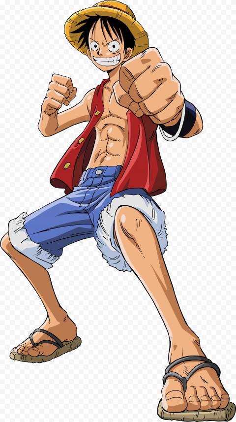 Character One Piece Luffy Transparent Background