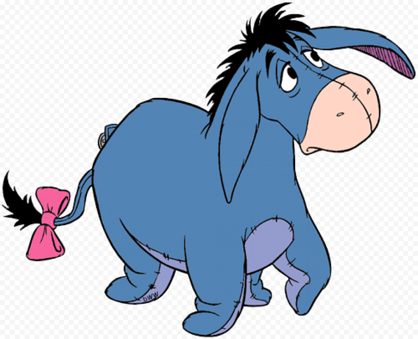 Eeyore PNG Transparent Image