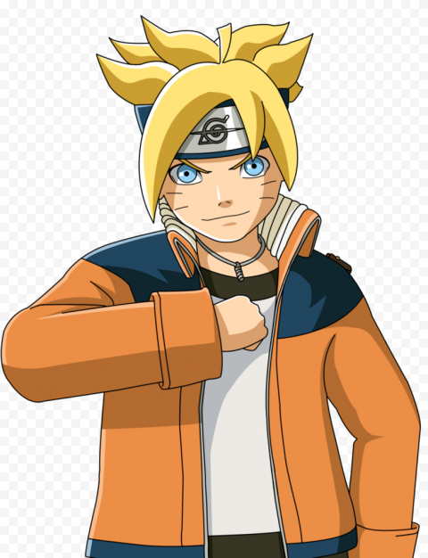 character Boruto Transparent Background
