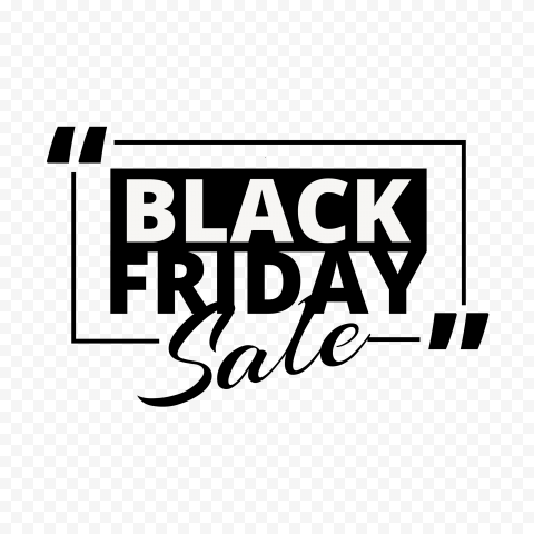 Black Friday Sale PNG Pic