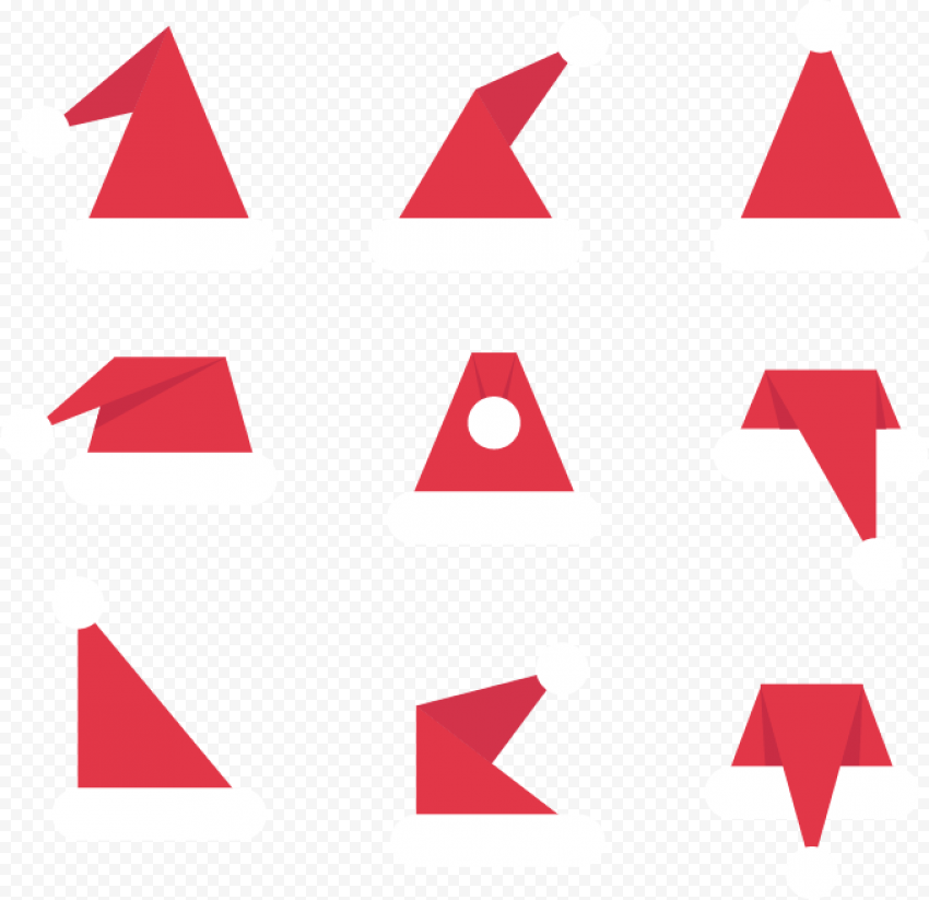 square triangle area for christmas