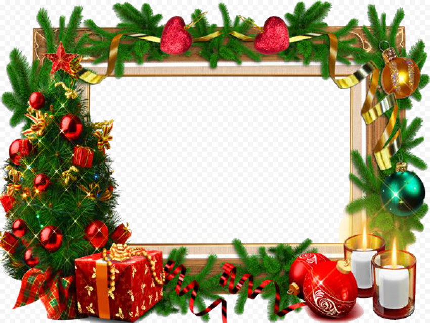christmas frame free download