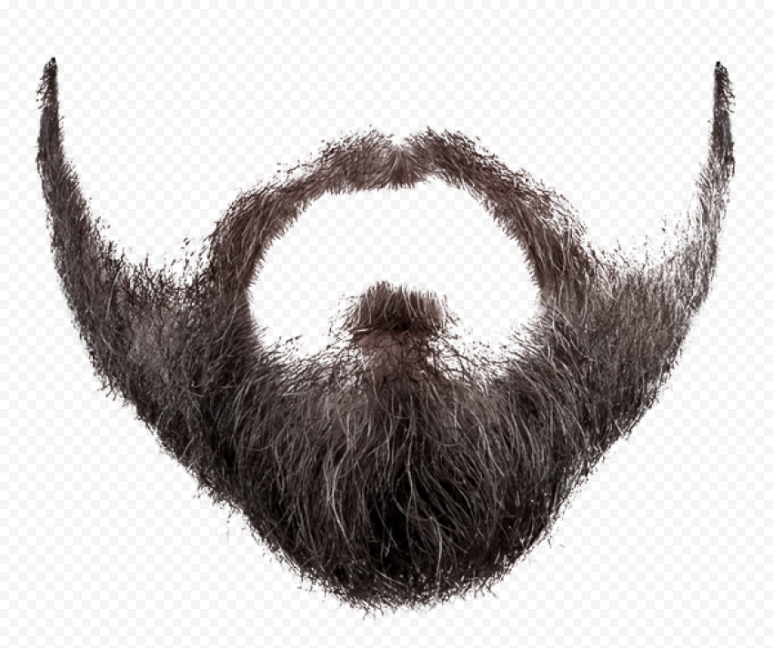 men's black beard