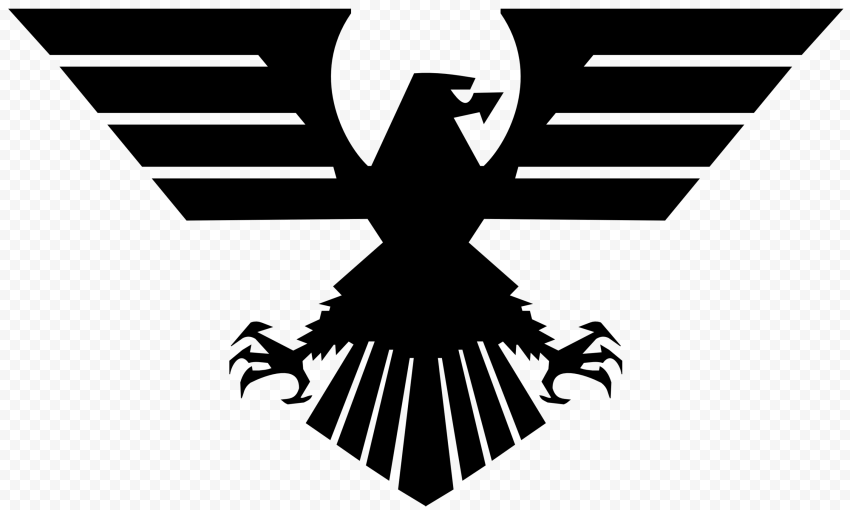 Eagle Logo Symbol, eagle wings, angle, animals, monochrome