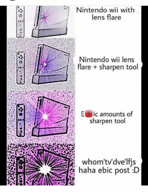 meme lens flare