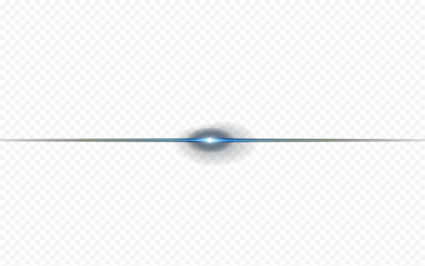 centered blue lens flare