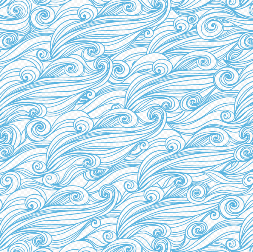 green mandala, Wind wave Euclidean Pattern, blue wave pattern seamless background, texture, blue, geometric Pattern