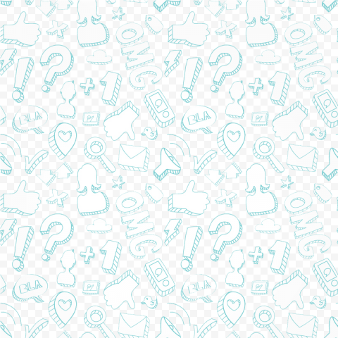 Symbol, Cartoon symbol seamless background, cartoon Character, texture, white 