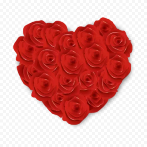 Heart Rose PNG Pic