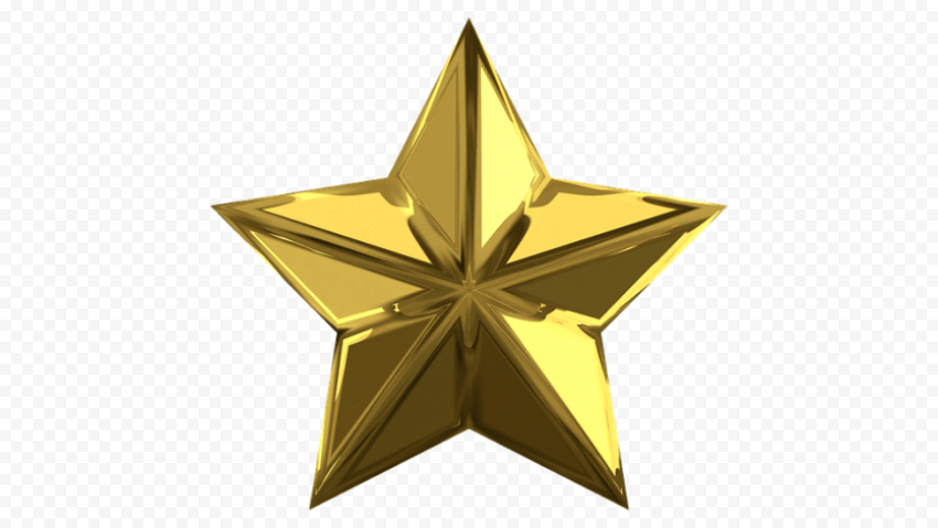 golden star png file