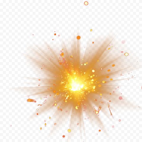 Download Clipart Yellow Golden Explosion Thumbnail Effect 