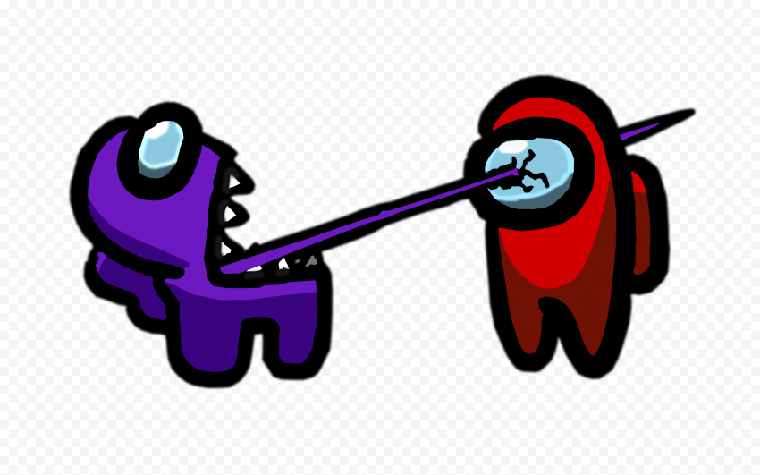 among us purple kill red