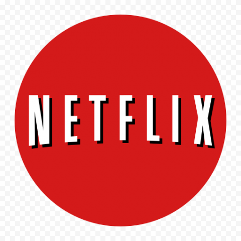 Round Netflix Logo
