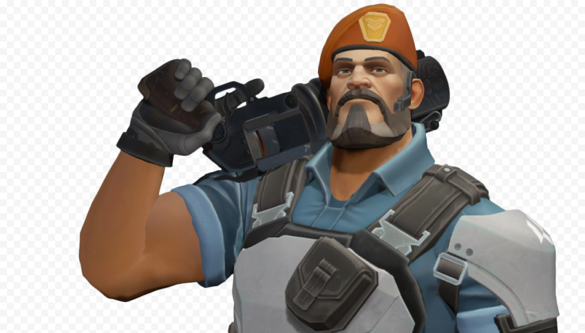 HD Brimstone Agent Valorant Character PNG
