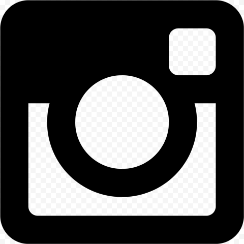 Black Square Instagram Logo   1282x1282