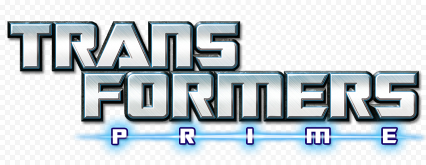 Transformers Prime Logo Cut Out Silver PNG
