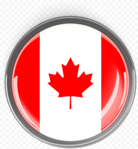 Illustration Of Flag Of Canada   Canada Flag With Country Shape, HD Png Download