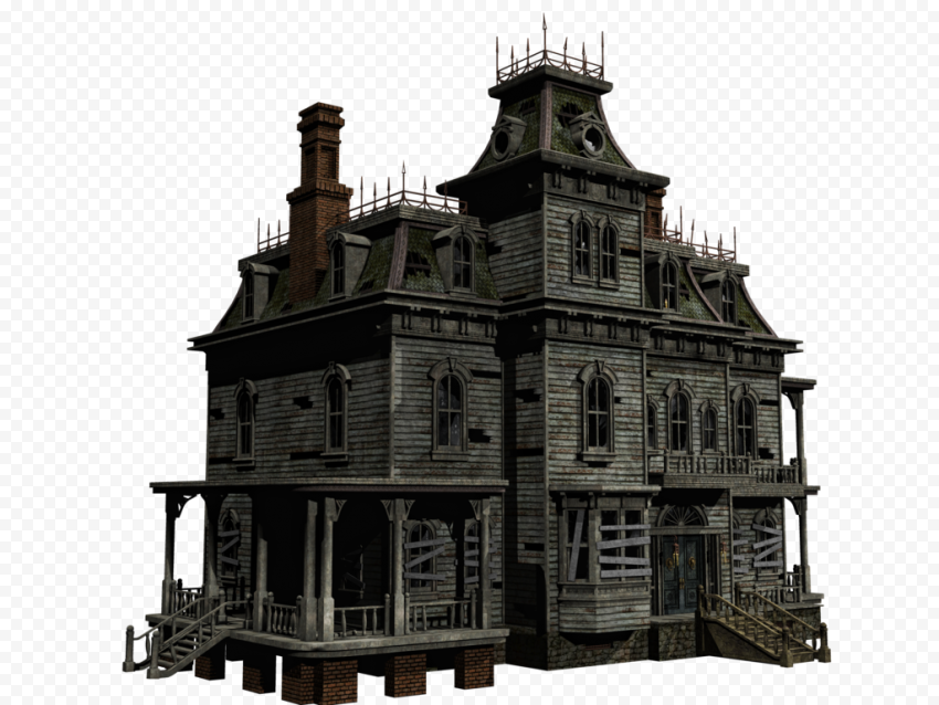 Halloween House Transparent