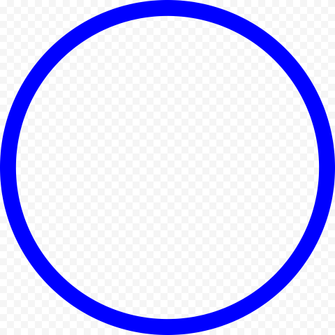 BLUE CIRCLE TRANSPARENT BACKGROUND PNG IMAGE
