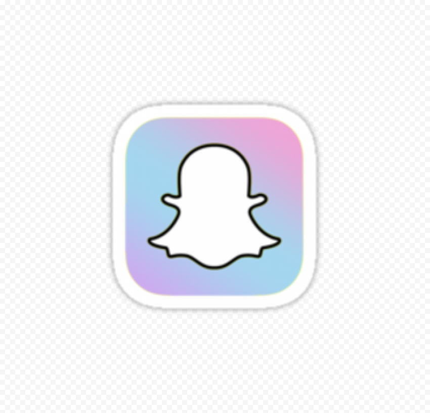 SNAPCHAT PIC LOGO PNG HD