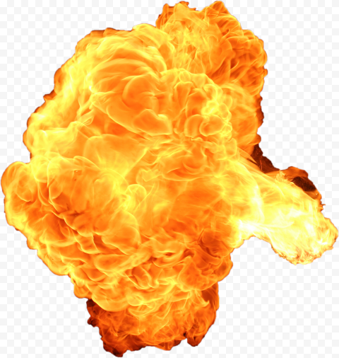 Fire Explosion PNG Transparent Image