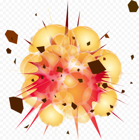 Explosion Transparent Background PNG