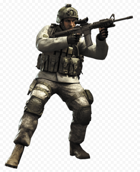 Fighting Army PNG High Quality Image