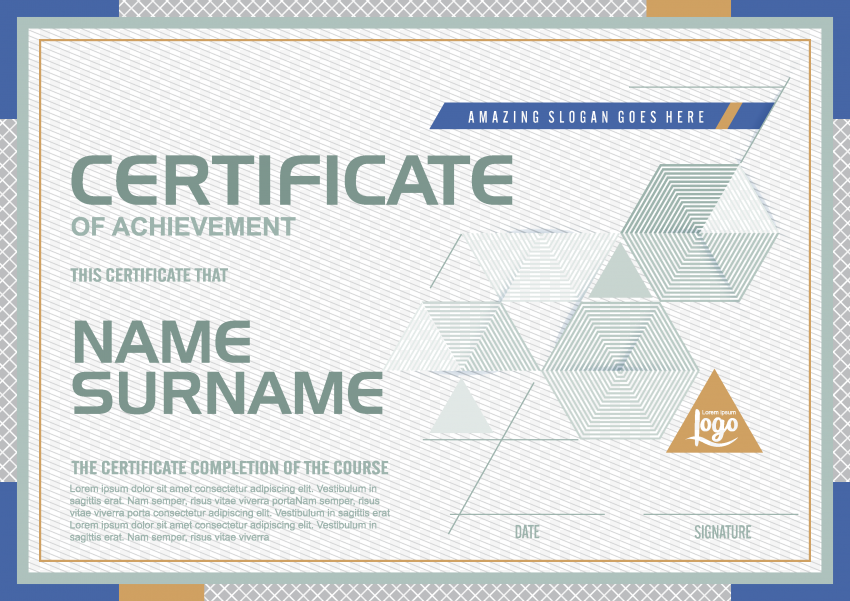 Adobe Illustrator Academic certificate, Exquisite design document material, border, text, happy Birthday Vector Images png
