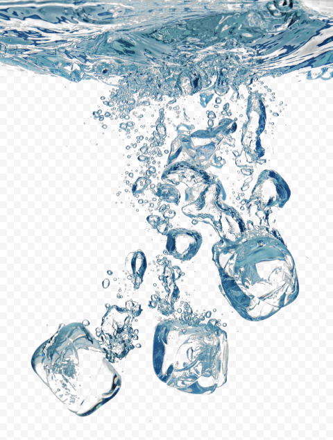 Ice Cube Water PNG Pic
