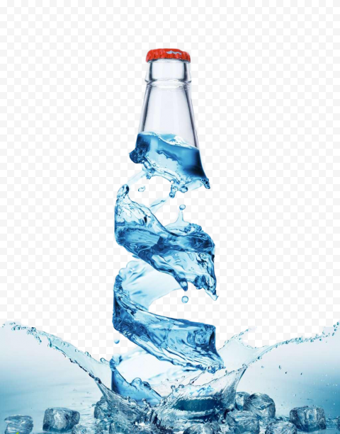 Blue Splash Water