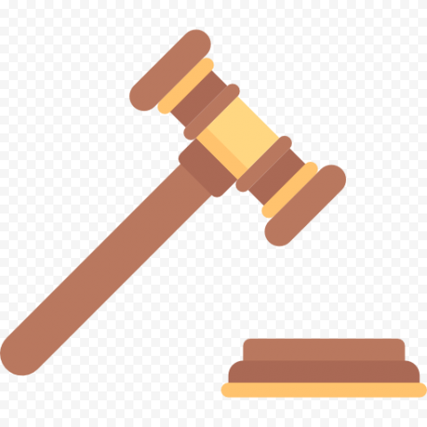 Vector Gavel Transparent PNG