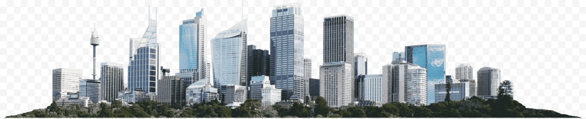 Cityscape Transparent PNG