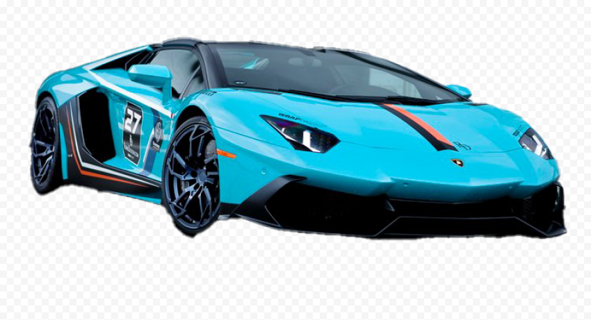 Custom Lamborghini Aventador PNG Download Image