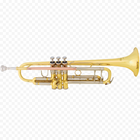 Golden Cornet PNG High Quality Image