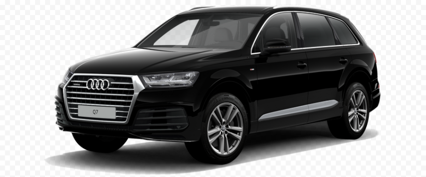 Black Audi SUV PNG HD