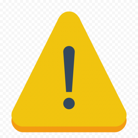 Warning Sign PNG File