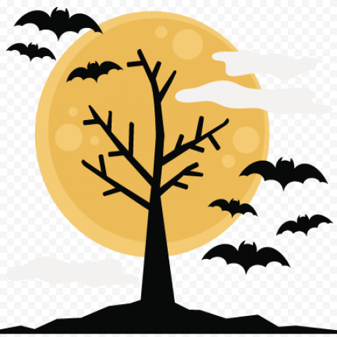 Halloween Tree Transparent Background