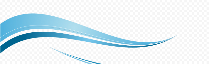 Abstract Blue Wave PNG File