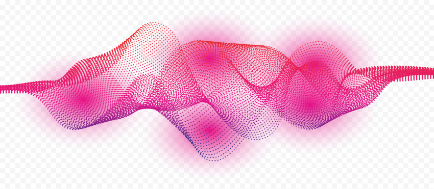 Pink Wave Transparent PNG