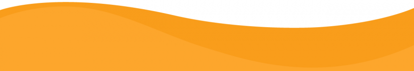 Vector Orange Wave PNG Image
